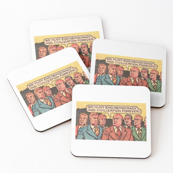 Item preview, We Must End Democracy and Civilization Forever designed and sold by joshpincus.