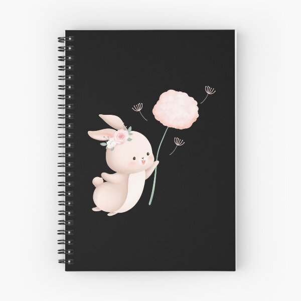 Item preview, Easter Rabbit Flower Watercolor - Adorable Spring Bunny Nature Gift designed and sold by FuzionRaptor.