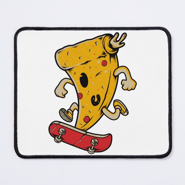 Item preview, Funny Skateboarding Pizza designed and sold by MKDSN.