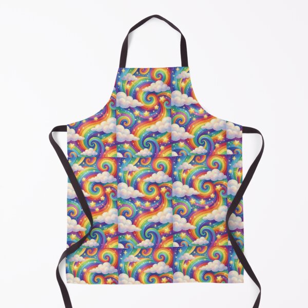 Item preview, Colourful background with rainbows and stars designed and sold by carlsmart1.