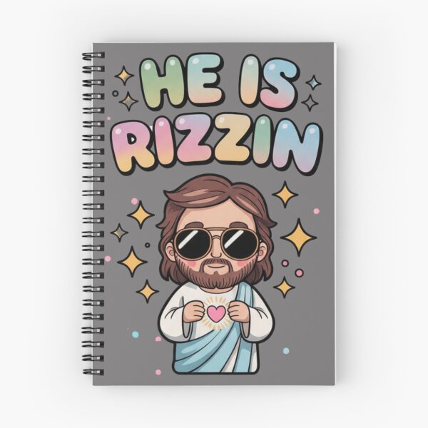 Item preview, He Is Rizzin Funny Kawaii Jesus Aesthetic Christian designed and sold by Jaroslaw-S.