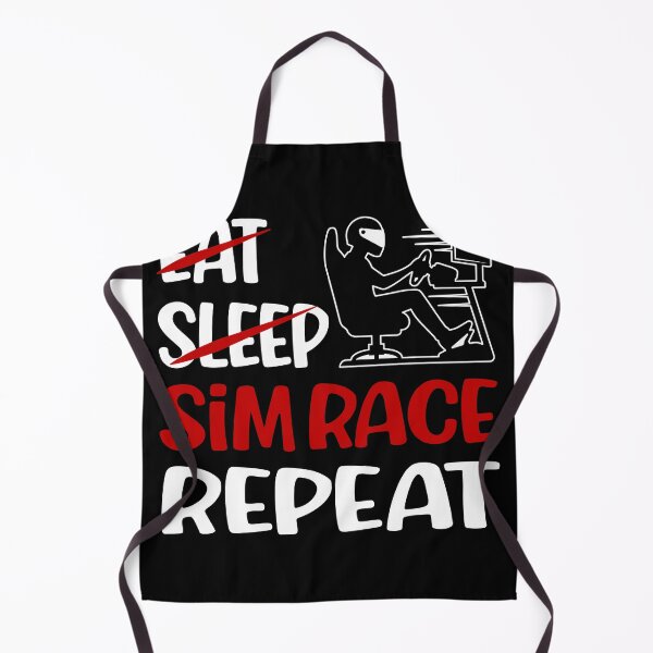 Item preview, Eat Sleep Sim race Repeat designed and sold by HSDESIGNS SHOP.