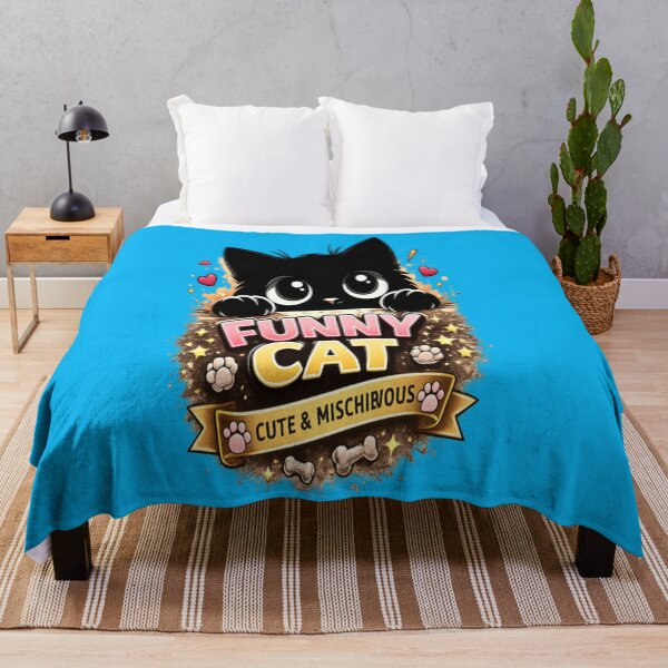 Item preview, Funny Black Cat Peeking – Cute & Mischievous Kitty Cartoon Design designed and sold by CatLovers Studio.