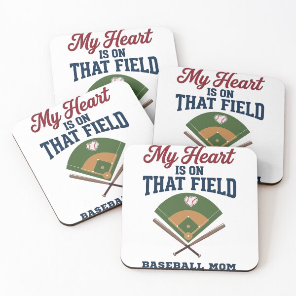 Item preview, My Heart Is On That Field Baseball Mom Game Day Design designed and sold by Winarrts.