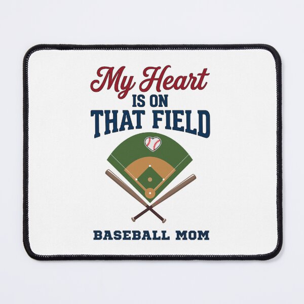 Item preview, My Heart Is On That Field Baseball Mom Game Day Design designed and sold by Winarrts.