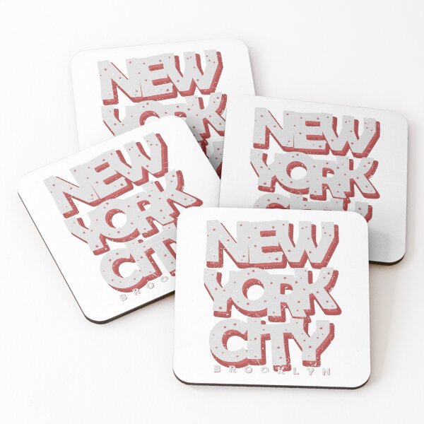 Item preview, New York City Brooklyn Vintage Typography designed and sold by MKDSN.