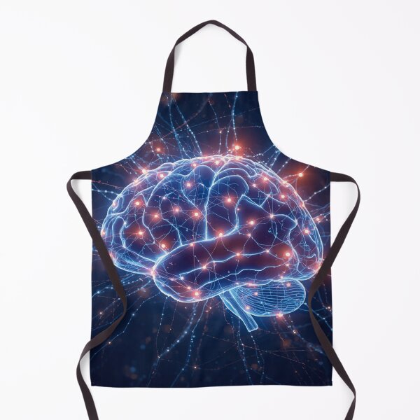Item preview, Quantum Consciousness - Glowing AI Neural Brain designed and sold by Heidelberg89.