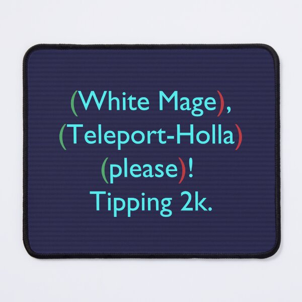 Item preview, FFXI Teleport-Holla designed and sold by ryanskurkis.