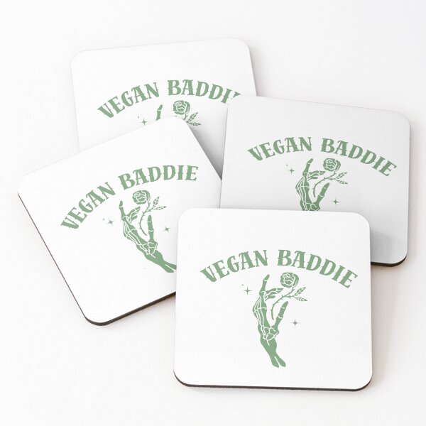 Item preview, Vegan Baddie (skeleton hand and rose - green) designed and sold by piscesmoon22.