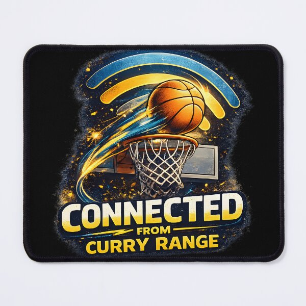 Item preview, Connected from Curry Range – Basketball Wi-Fi Shot Design designed and sold by darkan1.