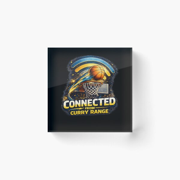 Item preview, Connected from Curry Range – Basketball Wi-Fi Shot Design designed and sold by darkan1.