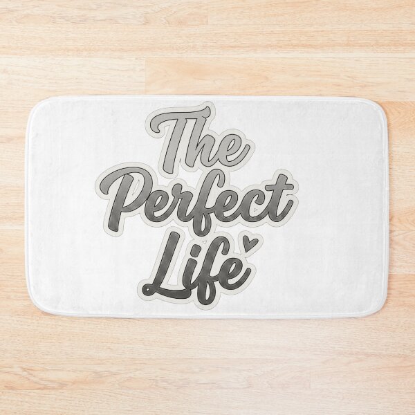 Item preview, The Perfect Life - Minimalist Typography - Positive Quote Sticker designed and sold by RS-Globalist-.