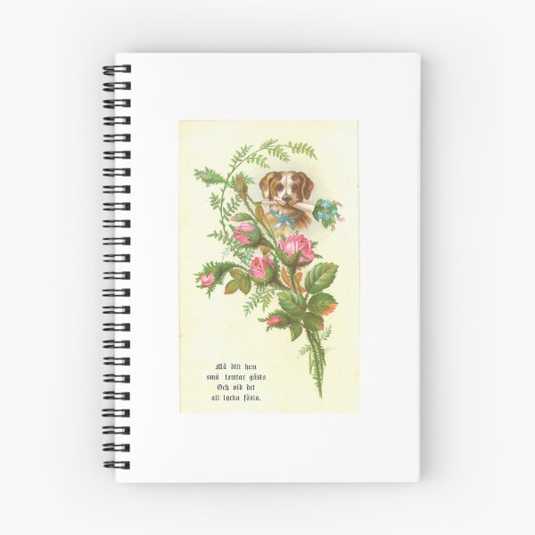 Item preview, Victorian Artwork: Puppy Among Roses - Wearable Fashion designed and sold by EmerentiaSkoog.