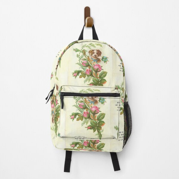Item preview, Victorian Artwork: Puppy Among Roses - Wearable Fashion designed and sold by EmerentiaSkoog.