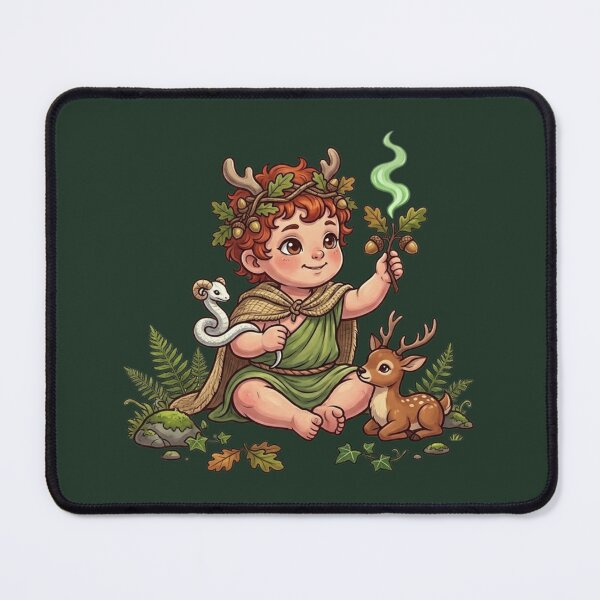 Item preview, The Little Forest Guardian Nature Deity designed and sold by Vesta + Vine.