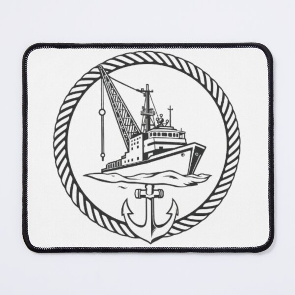 Item preview, Longshoreman Union Anchor Ship Badge designed and sold by MystiColo.