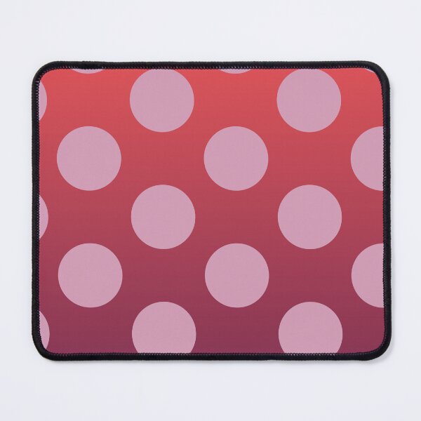 Artikelvorschau, Roter Farbverlauf mit Polka-Dot-Muster – Gelbe Punkte im Retro-Design entworfen und verkauft von FethiC.