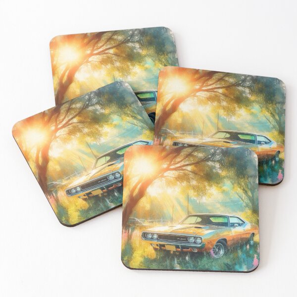 Item preview, Sunlit Muscle Car designed and sold by TinCatOutPost.