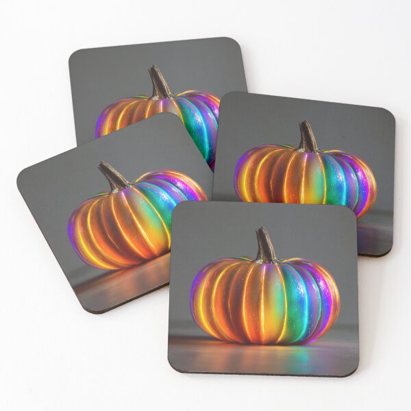 Item preview, Colorful Rainbow Pumpkin – Cute Multicolor Halloween Pumpkin Design designed and sold by WordPlayStudio.