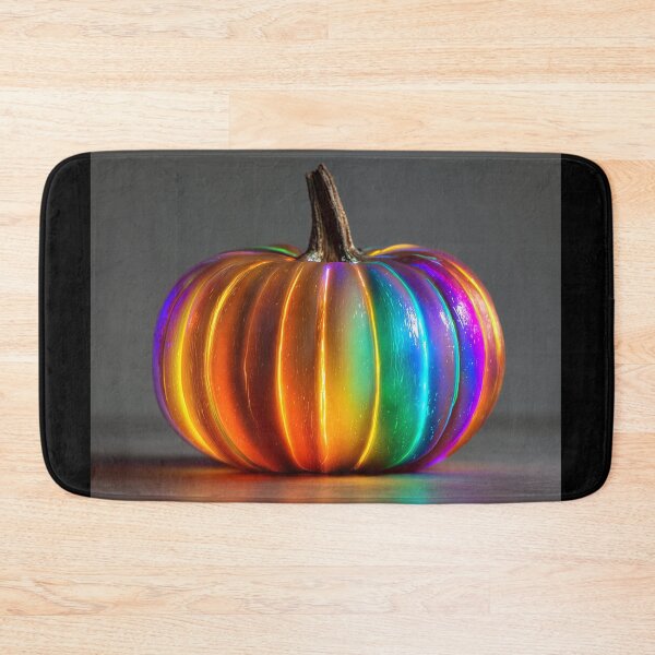 Item preview, Colorful Rainbow Pumpkin – Cute Multicolor Halloween Pumpkin Design designed and sold by WordPlayStudio.