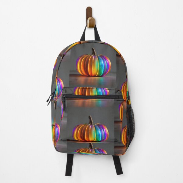 Item preview, Colorful Rainbow Pumpkin – Cute Multicolor Halloween Pumpkin Design designed and sold by WordPlayStudio.