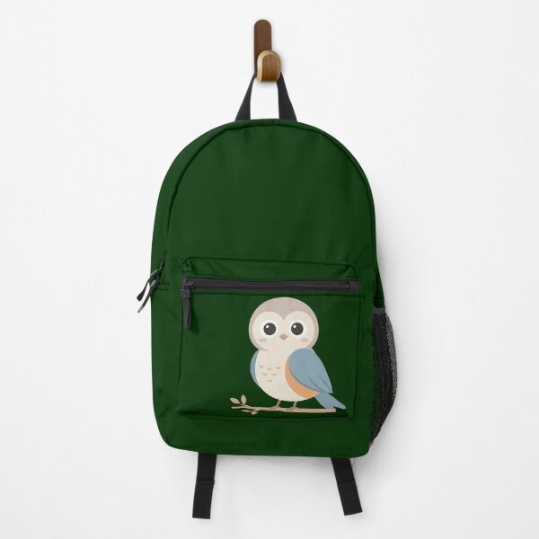 Item preview, Cute Pastel Owl Sitting on a Branch Vector Art designed and sold by MALStoreDesign.