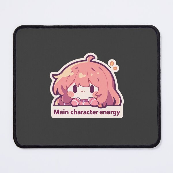 Item preview, Main character energy designed and sold by MendaciousMina.