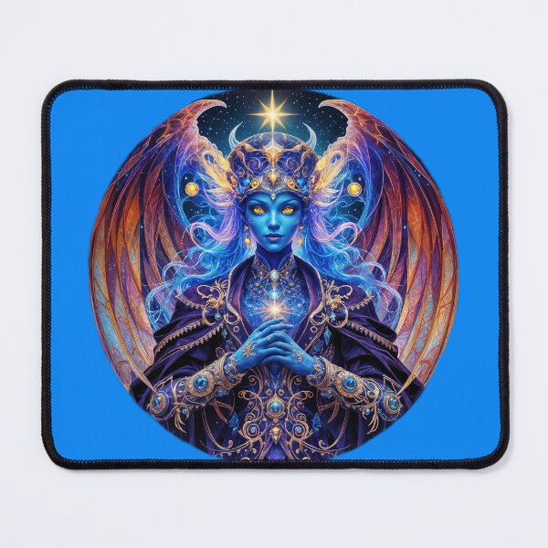 Item preview, Etheric Resonance: Pure Indigo Radiance (Second Version) designed and sold by KunstGeist.