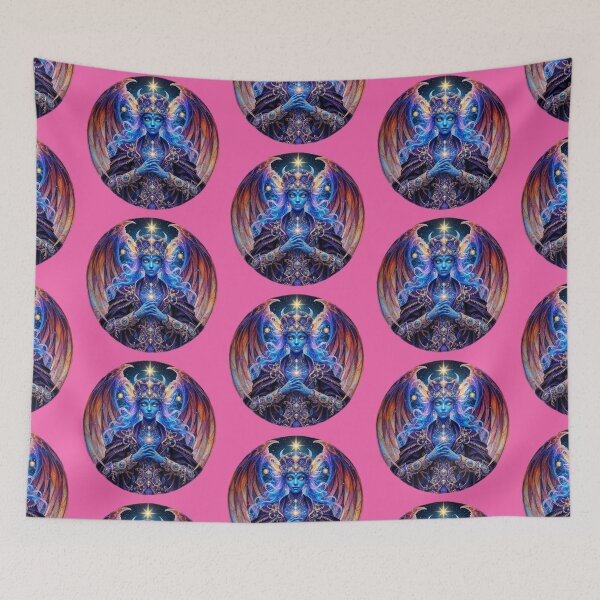 Item preview, Etheric Resonance: Pure Indigo Radiance (Second Version) designed and sold by KunstGeist.