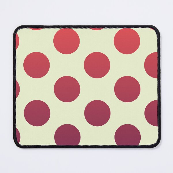 Item preview, Red Gradient Polka Dot Pattern – Red Dots Retro Design designed and sold by FethiC.