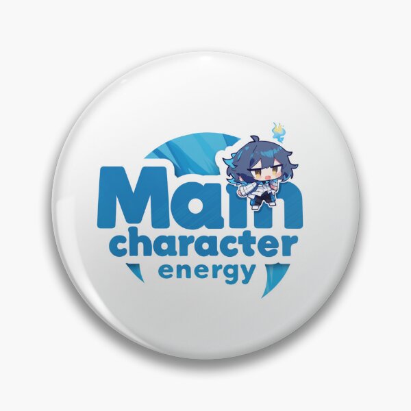 Item preview, Main character energy  designed and sold by MendaciousMina.