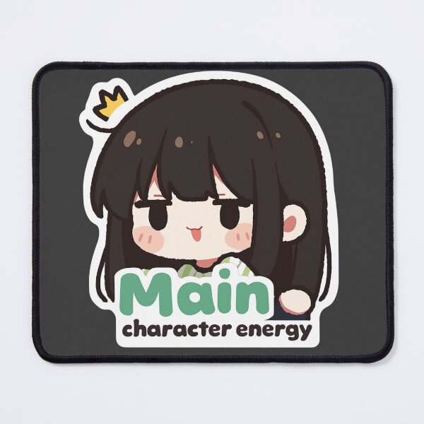 Item preview, Main character energy designed and sold by MendaciousMina.