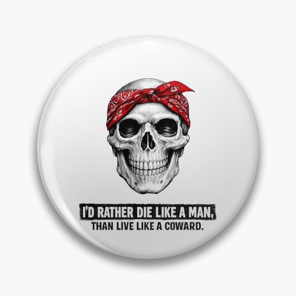 Item preview, “I’d Rather Die Like a Man” Skull Bandana – 2Pac Inspired Only God Can Judge Me Grunge Skull Design designed and sold by Donsean22.