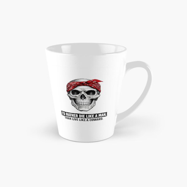 Item preview, “I’d Rather Die Like a Man” Skull Bandana – 2Pac Inspired Only God Can Judge Me Grunge Skull Design designed and sold by Donsean22.