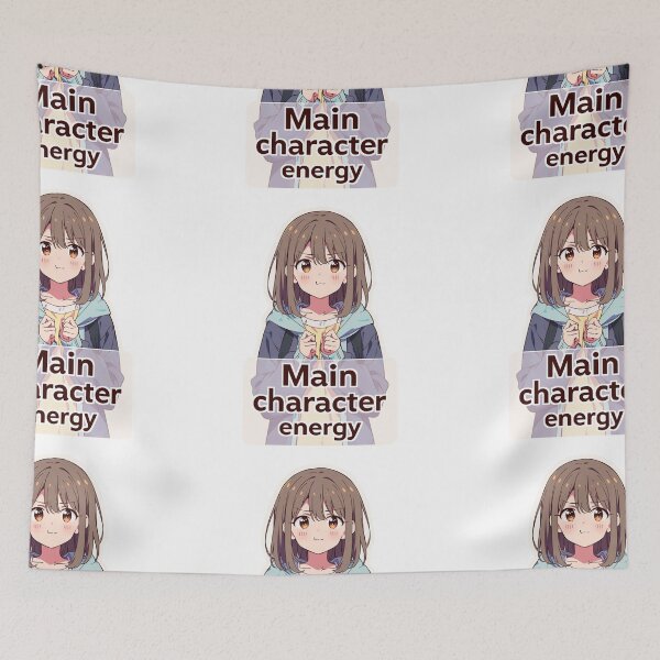 Item preview, Main character energy  designed and sold by MendaciousMina.