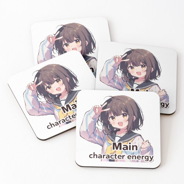 Item preview, Main character energy  designed and sold by MendaciousMina.