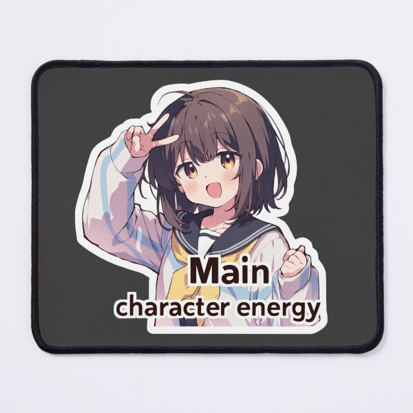 Item preview, Main character energy  designed and sold by MendaciousMina.
