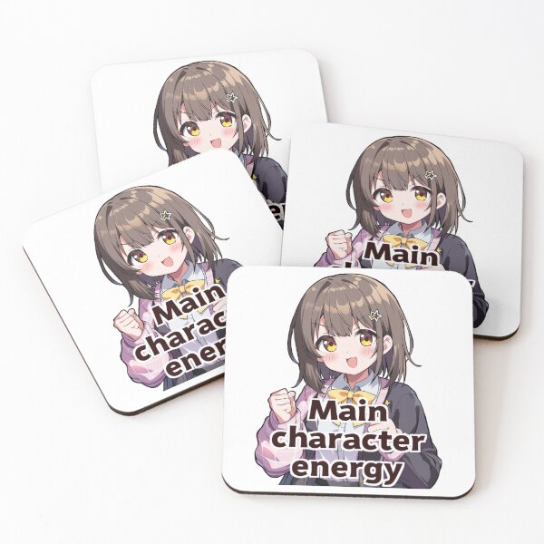 Item preview, Main character energy  designed and sold by MendaciousMina.