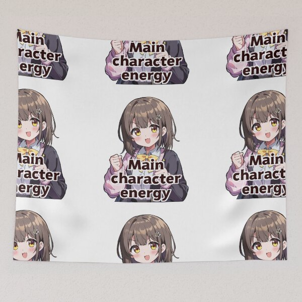 Item preview, Main character energy  designed and sold by MendaciousMina.