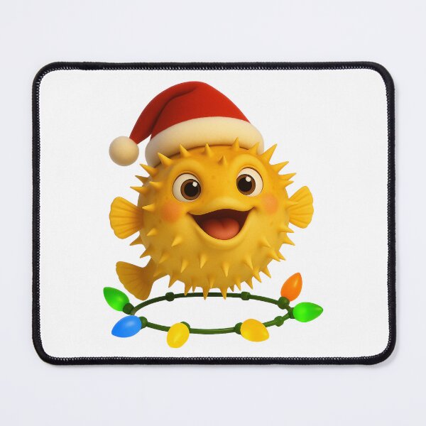 Item preview, Christmas Burrfish designed and sold by Sillytoe.