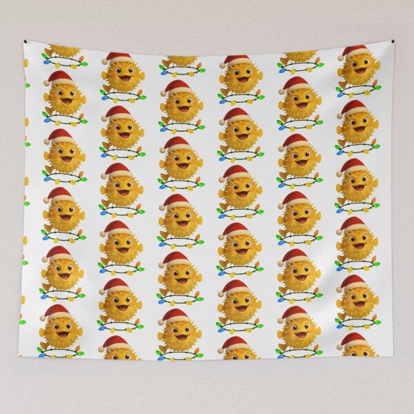Item preview, Christmas Burrfish designed and sold by Sillytoe.