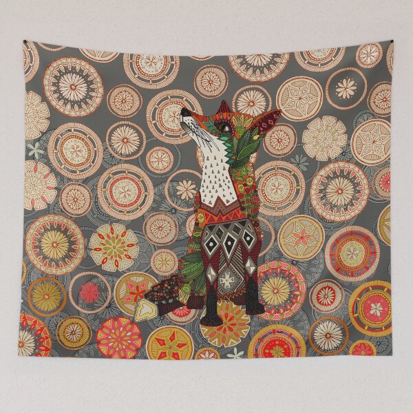 Item preview, mandala fox designed and sold by scrummy.