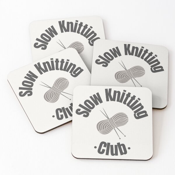 Item preview, Slow Knitting Club Cosy Knitting & Yarn Craft Design designed and sold by SipAndStitchCo.