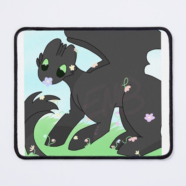 Item preview, Toothless in Flowers! designed and sold by jellyclub.