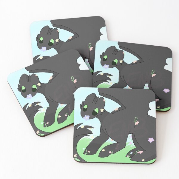 Item preview, Toothless in Flowers! designed and sold by jellyclub.