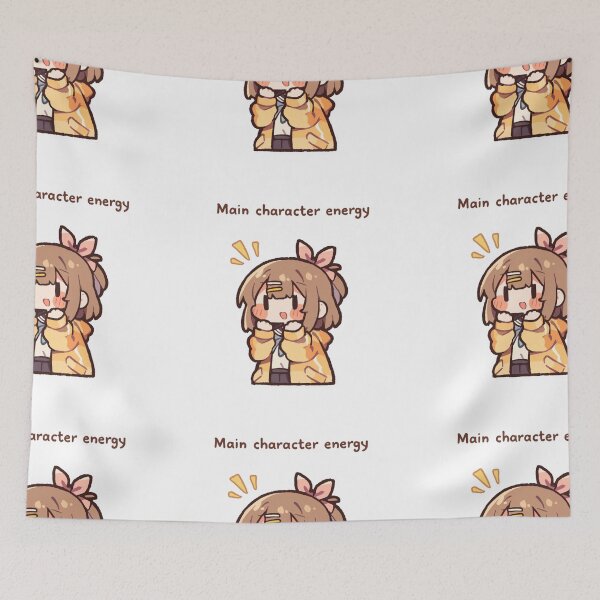 Item preview, Main character energy  designed and sold by MendaciousMina.