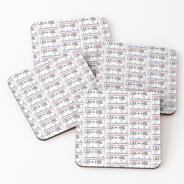 Item preview, LA to Honolulu boarding pass ticket designed and sold by MidniteTraffic.