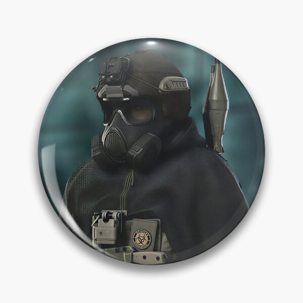Item preview, BF BF6 Desert Locusts Engineer Hazmat Skin (Side View) designed and sold by Sellcooldesigns.