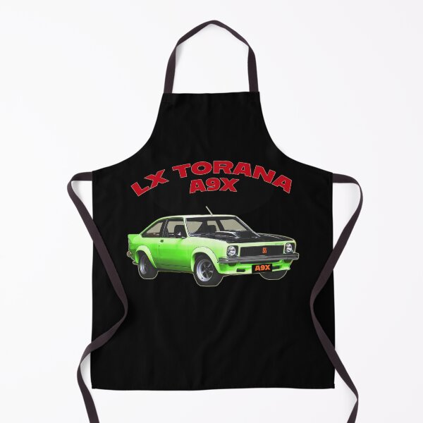 Item preview, LX Torana A9X Hatchback Lime Green Australian Muscle Car Art, Holden Torana A9X Classic Car Illustration, Bathurst Legend Vintage Aussie Performance Car Artwork Clean Design designed and sold by Michael van der Hoorn.