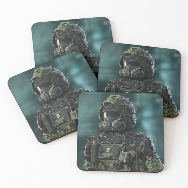 Item preview, BF BF6 Task Force Vector Lang CBRN Skin (Side View) designed and sold by Sellcooldesigns.